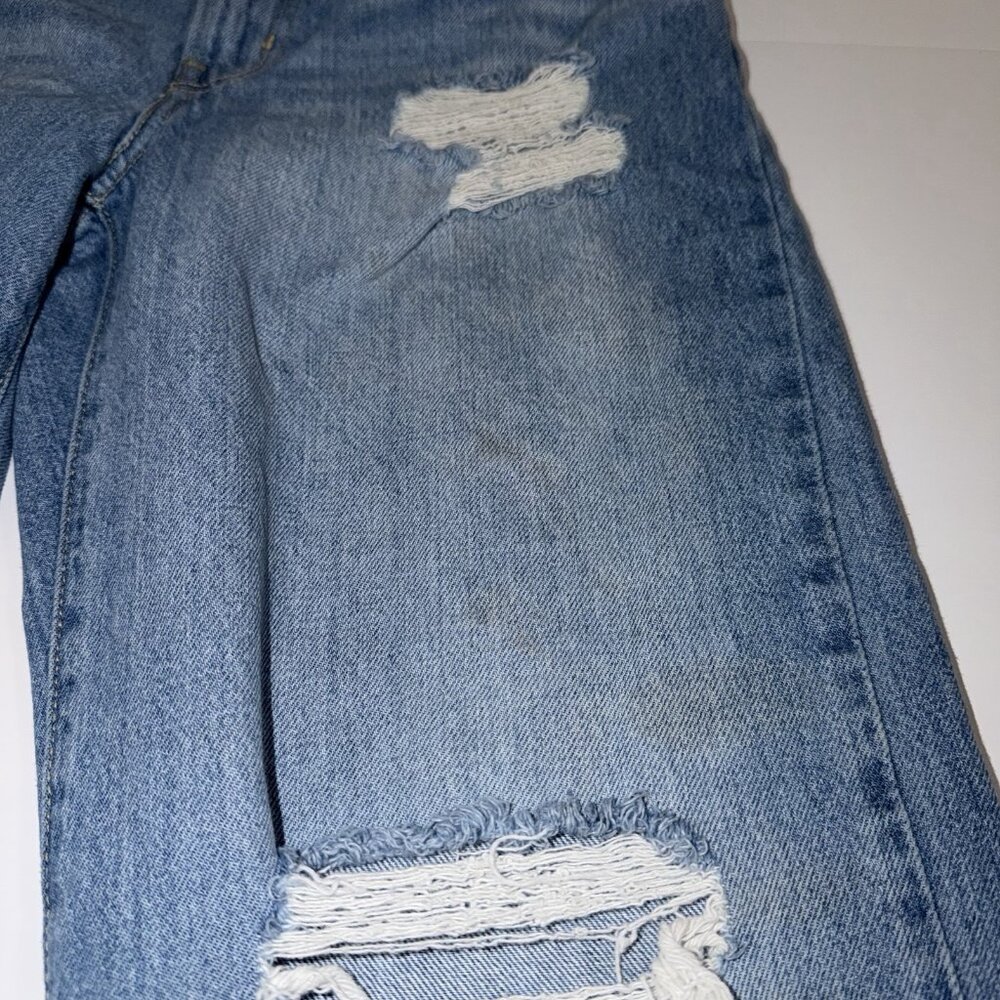 Levis Jeans Women's '94 Baggy Distressed High Waist‎ Wide Leg Ripped Size 27 - Picture 6 of 10